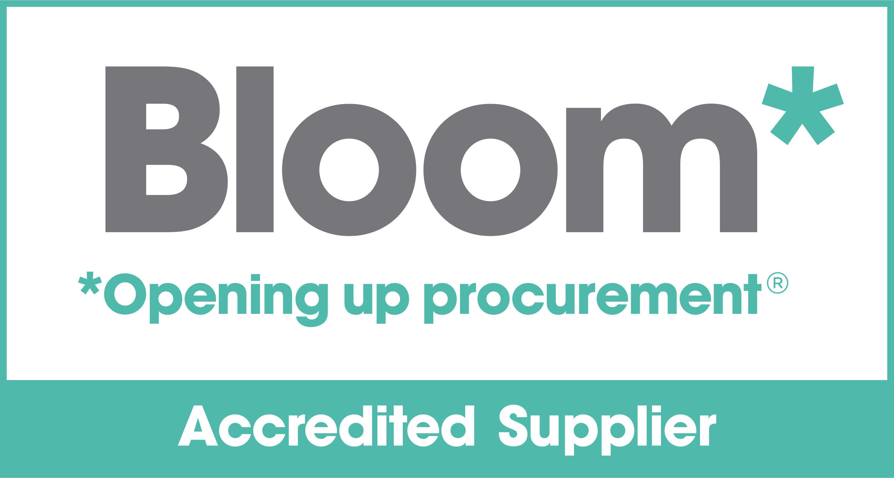 Bloom accredited supplier