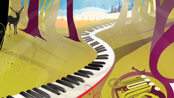 Simply Music, Australia - Award winning illustration