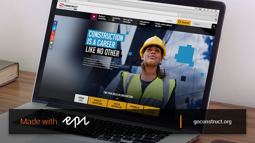 Made with EpiServer CMS